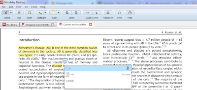 E-Reader Mendeley