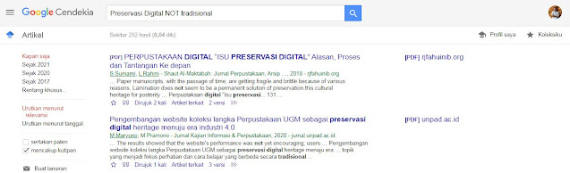 Bolean operator Google Scholar untuk penelusuran jurnal Bolean operator Google Scholar untuk penelusuran jurnal
