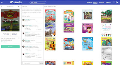 Menggunakan iPusnas di Desktop