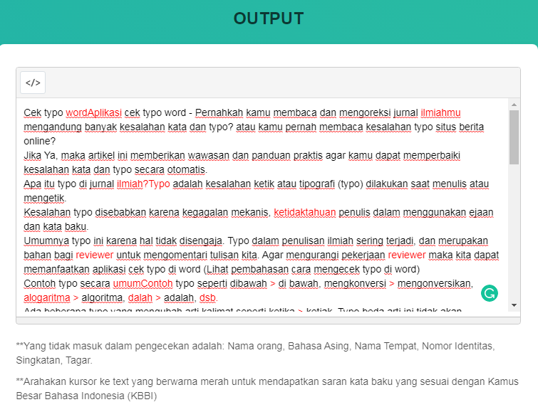 hasil Chek online typograp hasil Chek online typograp