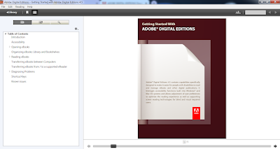 Membaca format epub manybook di Adobe digital edition (gratis)