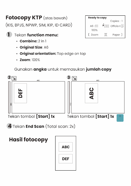 Fotocopy ktp atas bawah dengan kyocera m2040dn Fotocopy ktp atas bawah dengan kyocera m2040dn