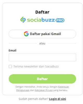 daftar akun sociabuzz